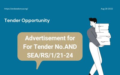 Advertisement For Tender No.AND SEA/RS/1/21-24